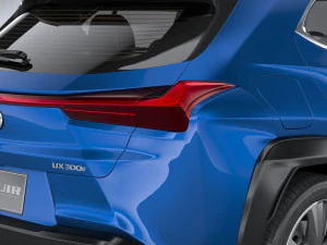 Lexus UX 300E 2021 3D Model