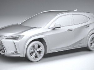 Lexus UX 300E 2021 3D 모델