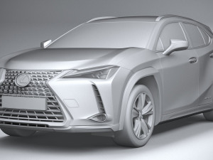 Lexus UX 300E 2021 3D 모델