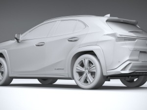 Lexus UX 300E 2021 3D 모델