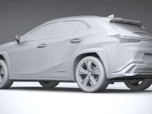 Lexus UX 300E 2021 3D Model