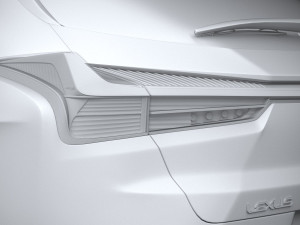 Lexus UX 300E 2021 3D 모델