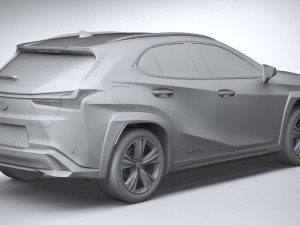 Lexus UX 300E 2021 3D 모델