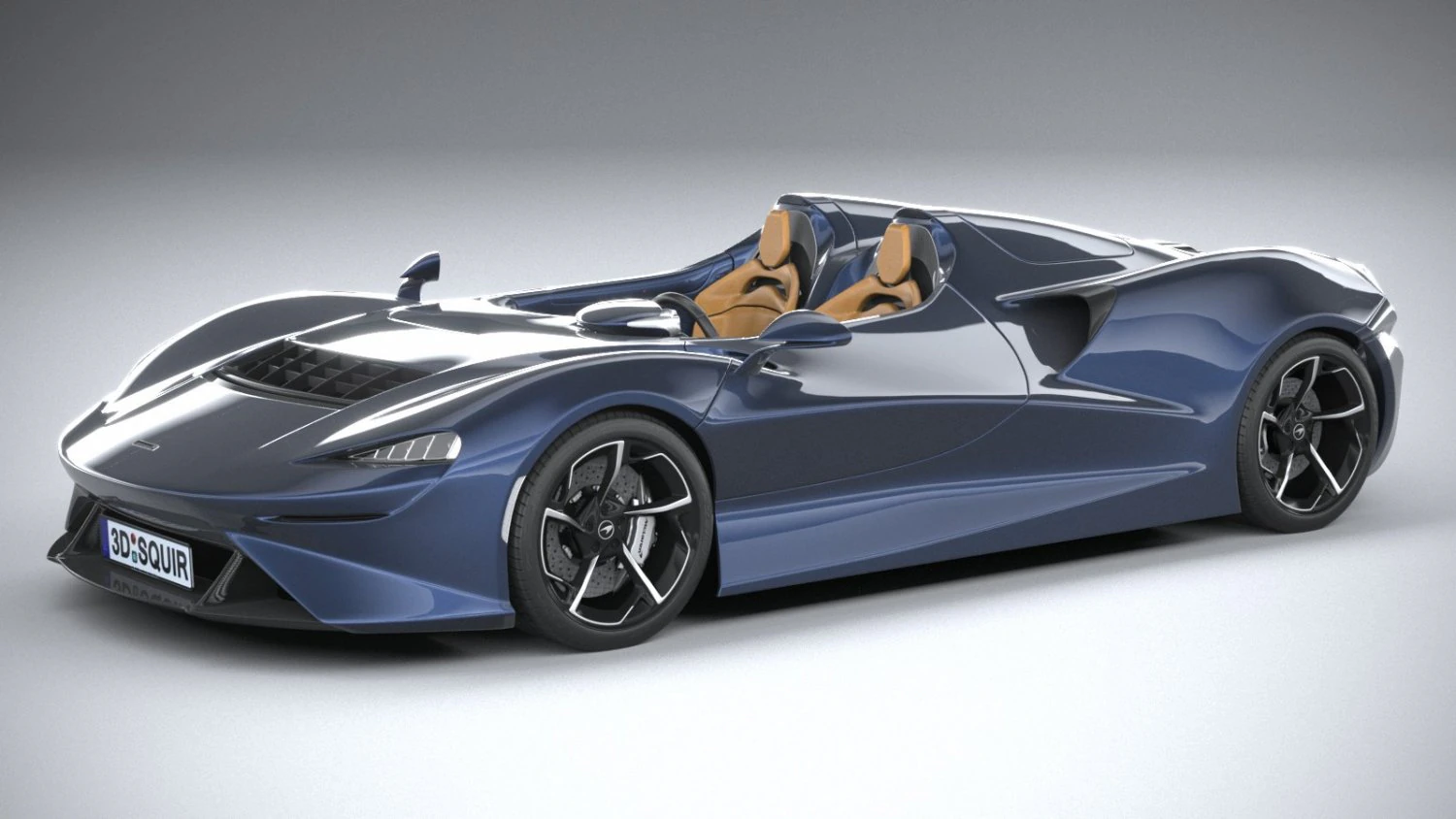 Mclaren Elva 2021 3D Model .c4d .max .obj .3ds .fbx .stl .blend 