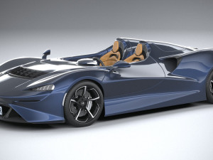 mclaren elva 2021 3D Model