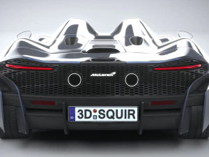 Mclaren Elva 2021 3D Model