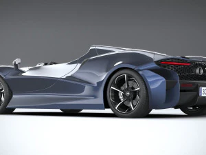 Mclaren Elva 2021 3D Model