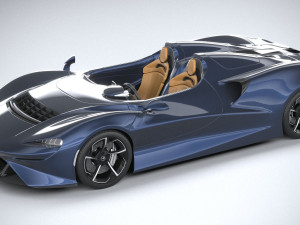 Mclaren Elva 2021 Modelo 3D