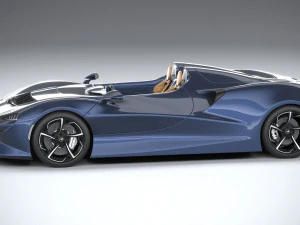 Mclaren Elva 2021 3D Model