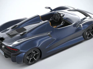 Mclaren Elva 2021 3D Model