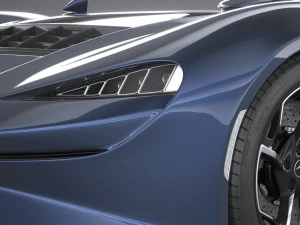 Mclaren Elva 2021 3D Model