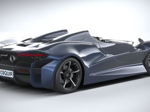 Mclaren Elva 2021 Modelo 3D