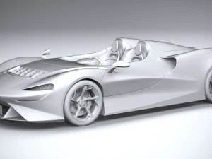Mclaren Elva 2021 3D Model