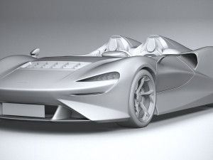Mclaren Elva 2021 Modelo 3D
