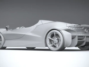 Mclaren Elva 2021 3D Model