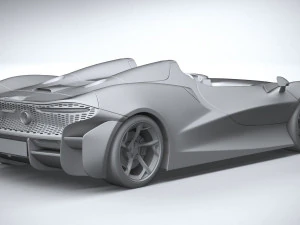 Mclaren Elva 2021 3D Model