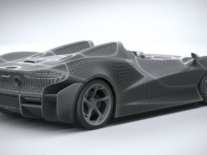 Mclaren Elva 2021 Modelo 3D