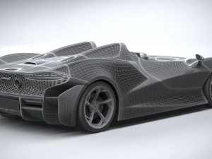Mclaren Elva 2021 3D Model