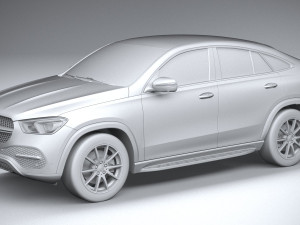 Mercedes-Benz GLE Coupe 2020 3Dモデル