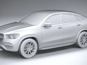 Mercedes-Benz GLE Coupe 2020 3D Model