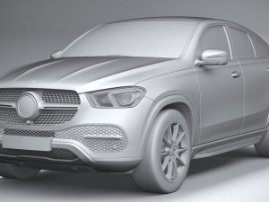 Mercedes-Benz GLE Coupe 2020 3Dモデル