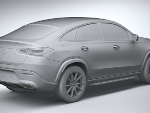 Mercedes-Benz GLE Coupe 2020 3Dモデル