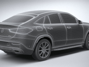 Mercedes-Benz GLE Coupe 2020 3Dモデル
