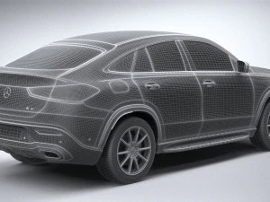 Mercedes-Benz GLE Coupe 2020 3D Model