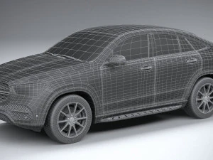 Mercedes-Benz GLE Coupe 2020 3D Model