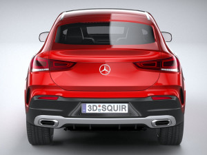 Mercedes-Benz GLE Coupe AMG 2020 3D Model
