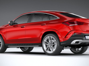 Mercedes-Benz GLE Coupe AMG 2020 3D Model