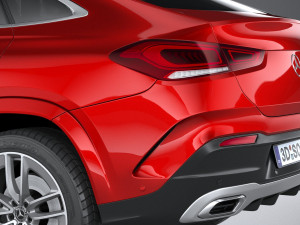 Mercedes-Benz GLE Coupe AMG 2020 3D Model