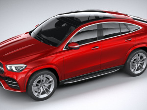 Mercedes-Benz GLE Coupe AMG 2020 3D Model