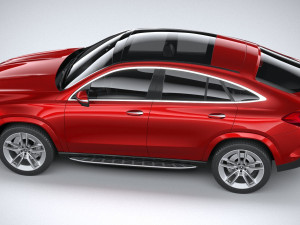 Mercedes-Benz GLE Coupe AMG 2020 3D Model