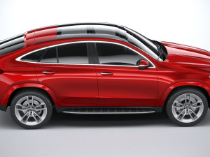 Mercedes-Benz GLE Coupe AMG 2020 3D Model