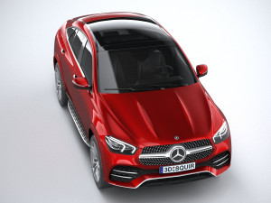 Mercedes-Benz GLE Coupe AMG 2020 3D Model