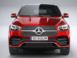 Mercedes-Benz GLE Coupe AMG 2020 3D Model