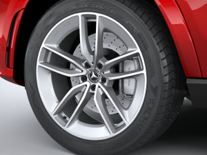 Mercedes-Benz GLE Coupe AMG 2020 3D Model