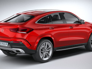 Mercedes-Benz GLE Coupe AMG 2020 3D Model