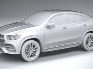 Mercedes-Benz GLE Coupe AMG 2020 3D Model