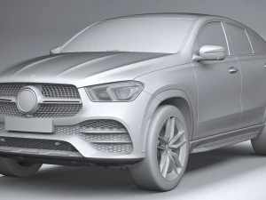 Mercedes-Benz GLE Coupe AMG 2020 3D Model