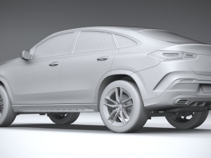 Mercedes-Benz GLE Coupe AMG 2020 3D Model