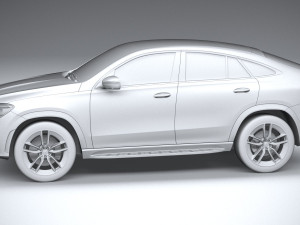 Mercedes-Benz GLE Coupe AMG 2020 3D Model