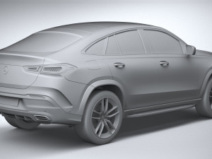 Mercedes-Benz GLE Coupe AMG 2020 3D Model