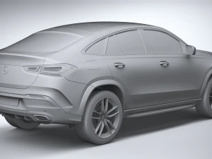 Mercedes-Benz GLE Coupe AMG 2020 3D Model