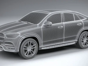Mercedes-Benz GLE Coupe AMG 2020 3D Model