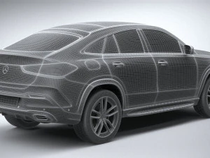 Mercedes-Benz GLE Coupe AMG 2020 3D Model