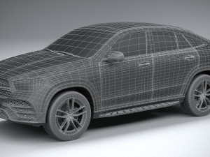 Mercedes-Benz GLE Coupe AMG 2020 3D Model