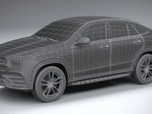 Mercedes-Benz GLE Coupe AMG 2020 3D Model
