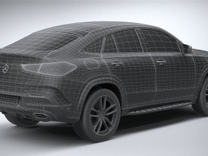 Mercedes-Benz GLE Coupe AMG 2020 3D Model